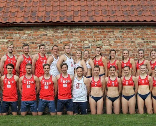 Men and Women’s Norwegian Handball Teams in uniform. Photo credit: Norwegian Handball Federation.